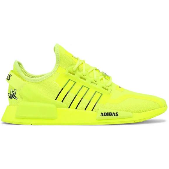 ADIDAS NMD R1 V2 Solar Yellow Sneakers Sz 9.5 Men $160